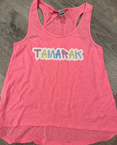 Hi lo tamarak pink tank size medium 8/10