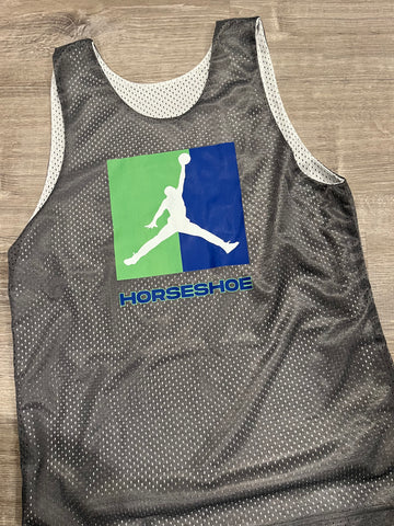 Horseshoe basketball jersey youth large