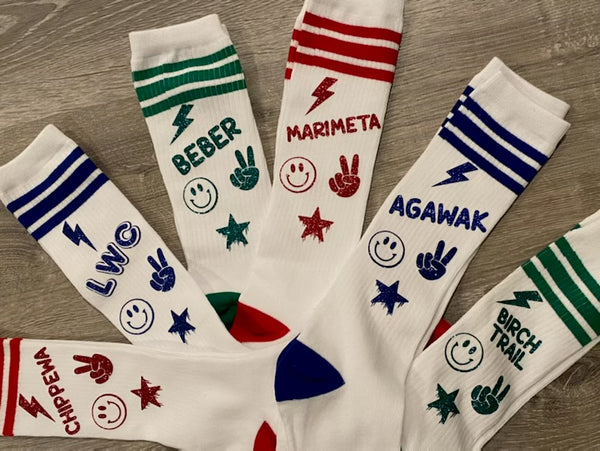 Custom Camp Socks Splatitude